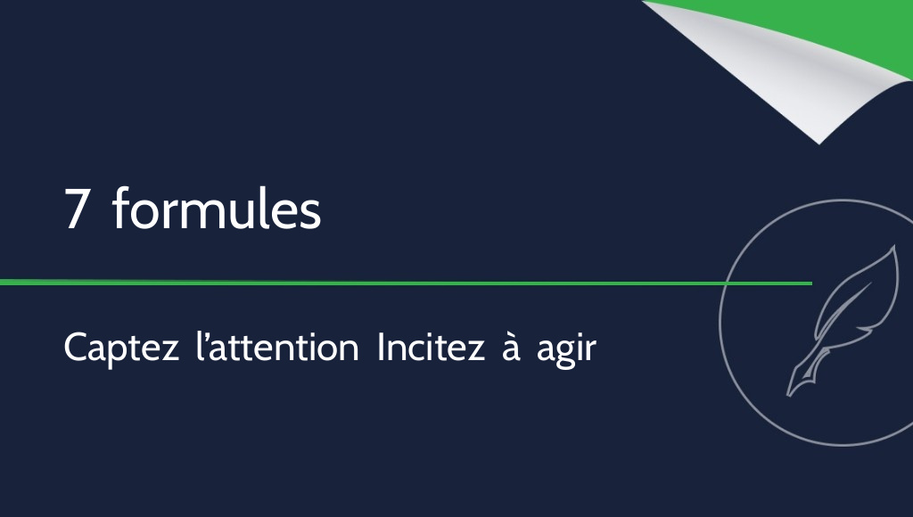 Les formules de copywriting : 7 structures pour des textes qui convertissent